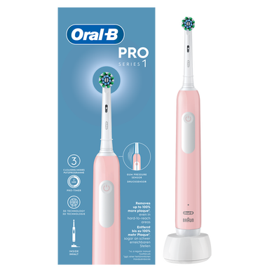 Brosse à dents électrique rose ORAL-B Pro Series 1