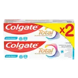 Dentifrice COLGATE total 24h active soin émail 2x75ml
