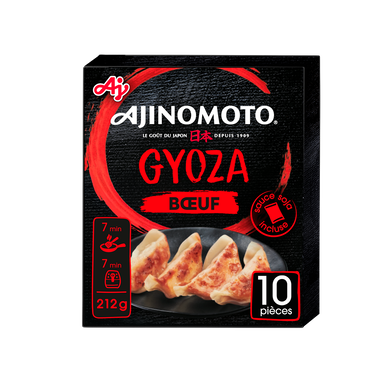 Gyoza boeuf AJINOMOTO ,212g EXP