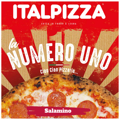 - Pizza Salamino 410gr ITALPIZZA