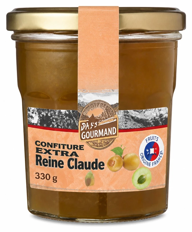 Confiture à la Reine Claude Pays Gourmand