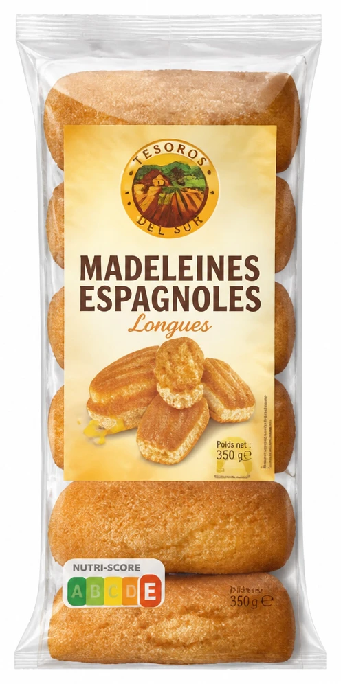 Tesoros del Sur Madeleines Espagnoles Longues