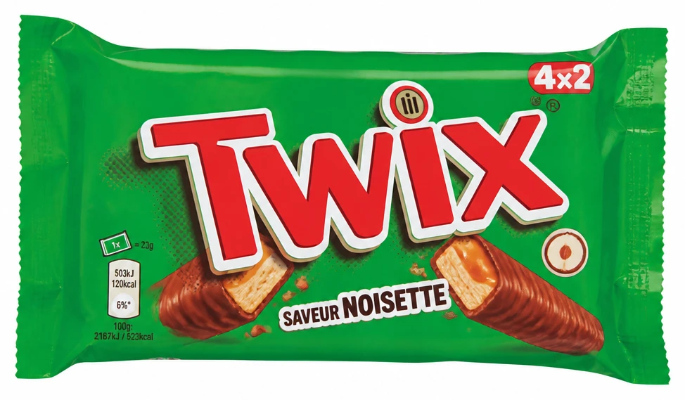 Twix Saveur Noisette