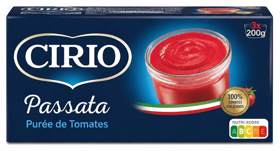 Purée de tomates Cirio