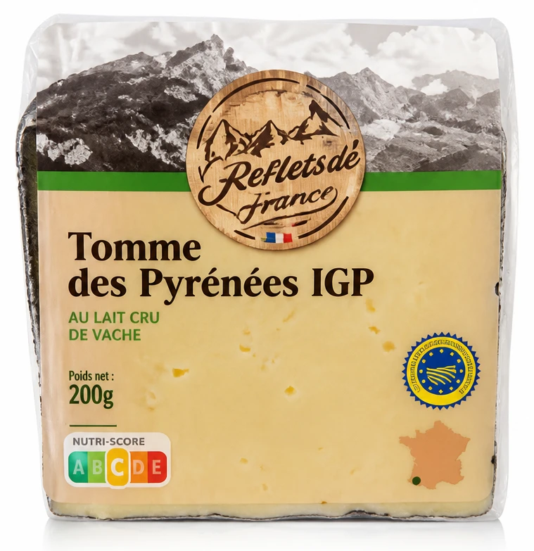 Tomme noire des Pyrénées IGP