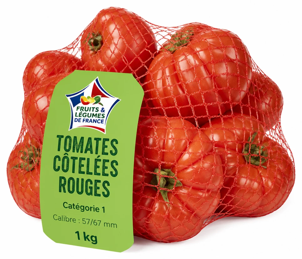 Tomates cotelees rouges