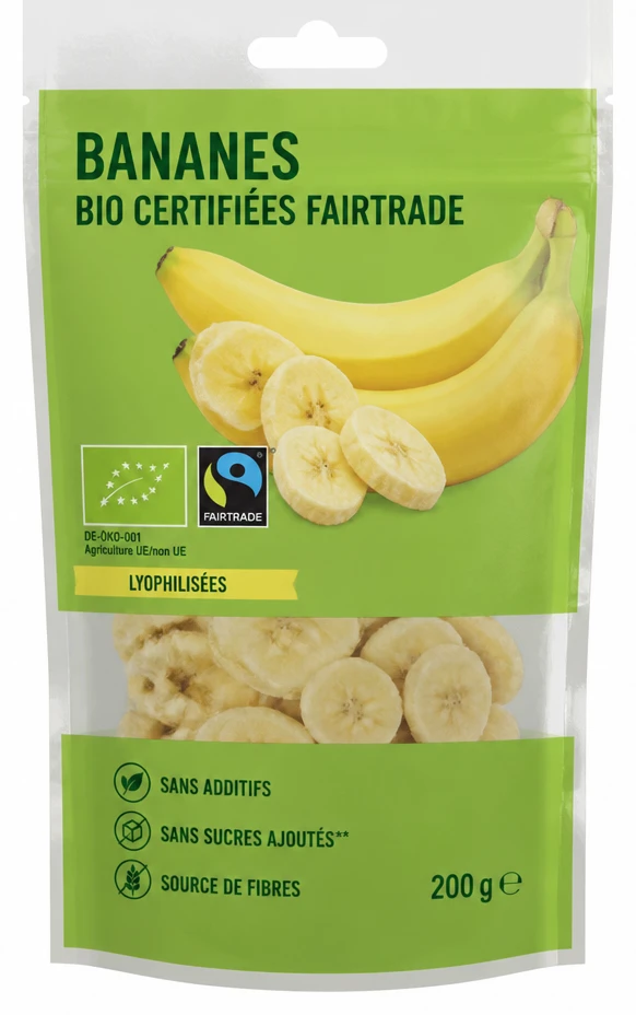 Bananes Bio Certifiées Fairtrade