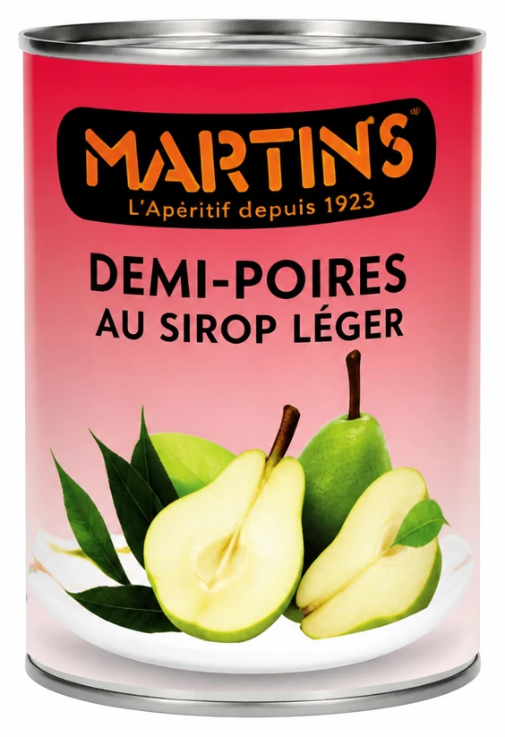 Poires au sirop
