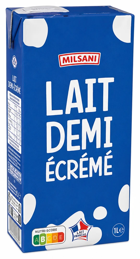 Milsani Lait demi-écrémé