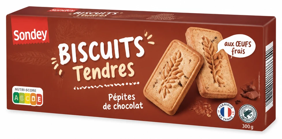 Biscuits tendres