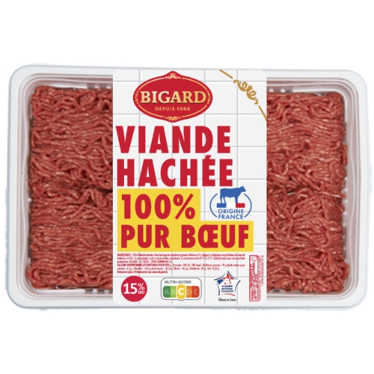 Viande Hachée 15% MG BIGARD
