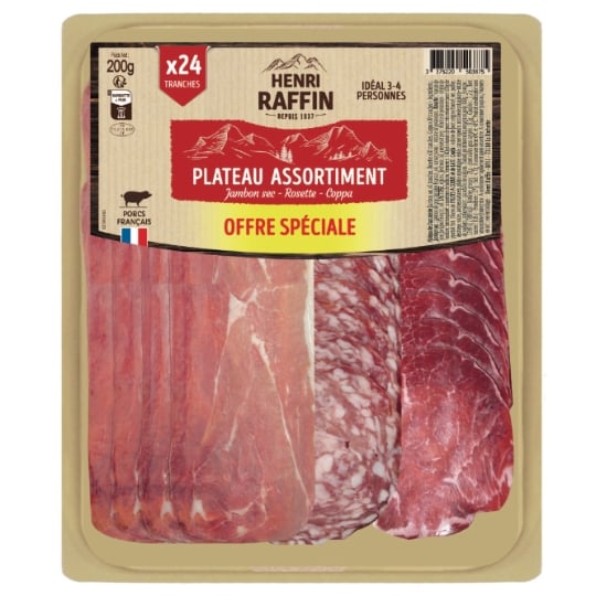 Assortiment Sec, Rosette et Coppa HENRI RAFFIN