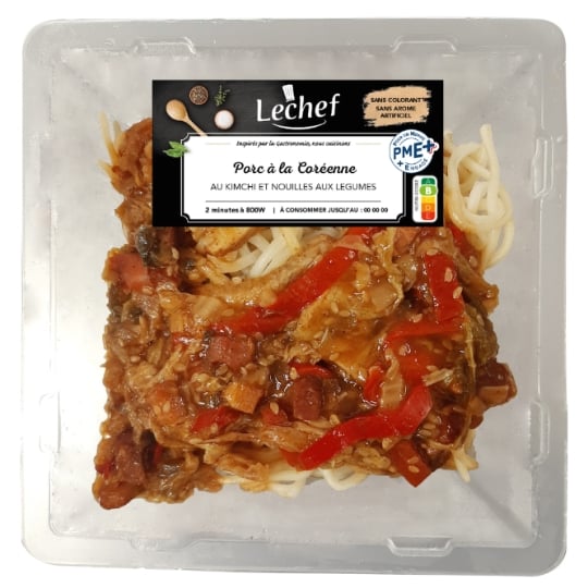 Nouille au Kimchi et Porc TG LECHEF