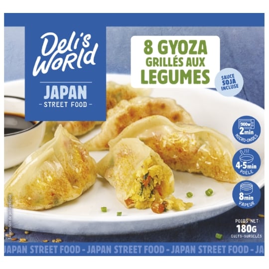 Gyozas Grillés aux Légumes DELI'S WORLD
