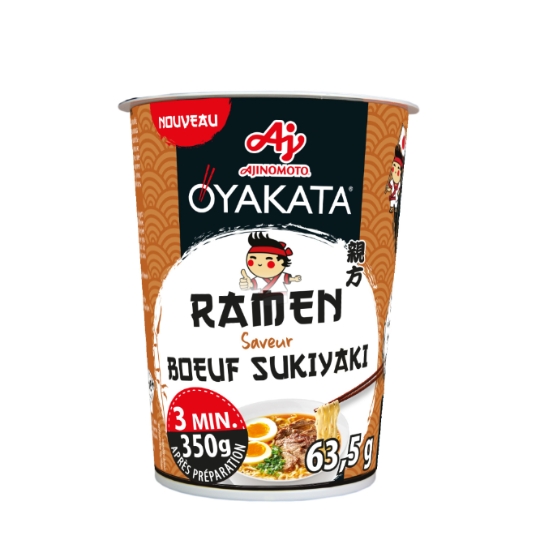 Nouilles Instantanées Ramen Saveur Bœuf Sukiyaki OYAKATA