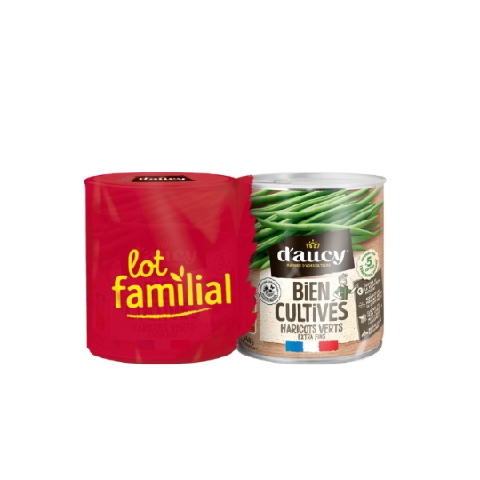 Haricot verts Extra Fins Bien Cultivés D'AUCY