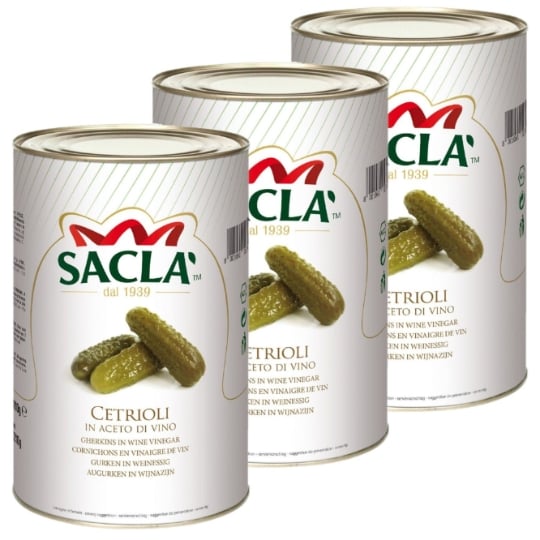 Cornichons Conservés Au Vinaigre De Vin - Sacla SACLA