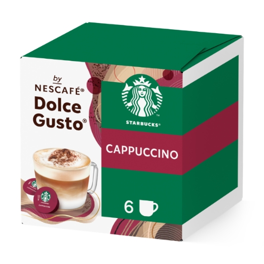 Cappuccino Capsules Compatible Dolce Gusto STARBUCKS