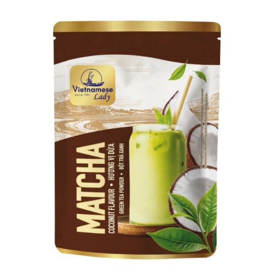 Thé Matcha en Poudre Saveur Coco VIETNAMESE LADY