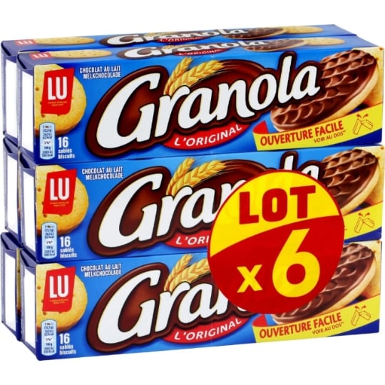 Biscuits sablés chocolat lait GRANOLA