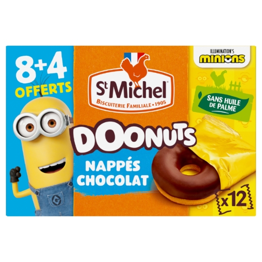 Donuts Nappés Chocolat ST MICHEL