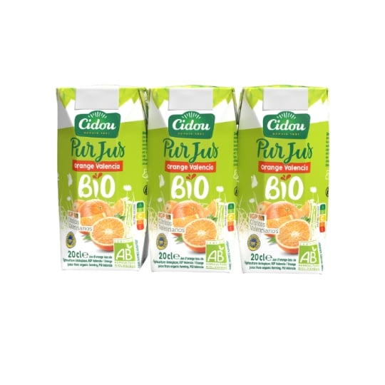 Jus de Fruits Orange Mandarine CIDOU