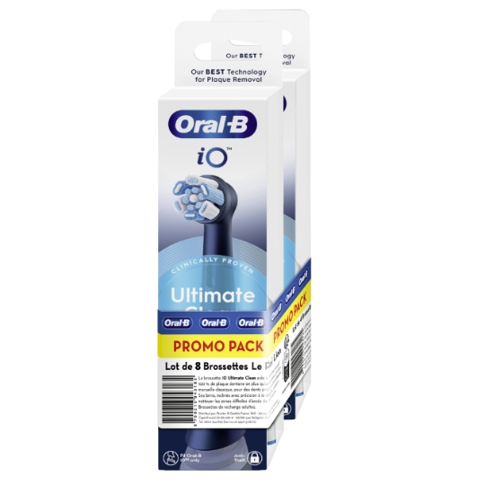Brossettes à Dents  Ultimate Clean Noir iO  ORAL-B