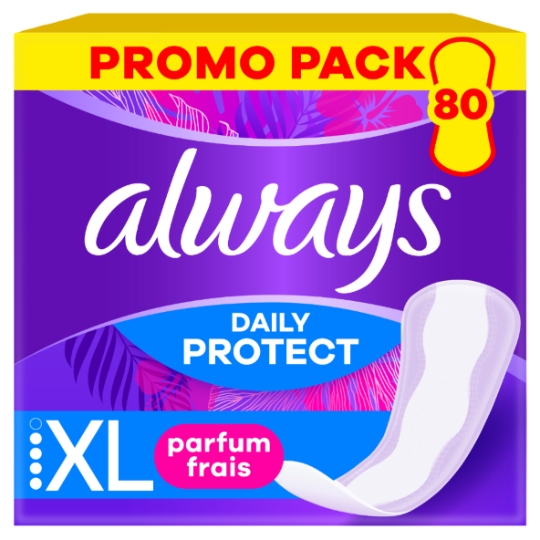 Protège-slips Daily Protect Extra Long Parfum Frais ALWAYS