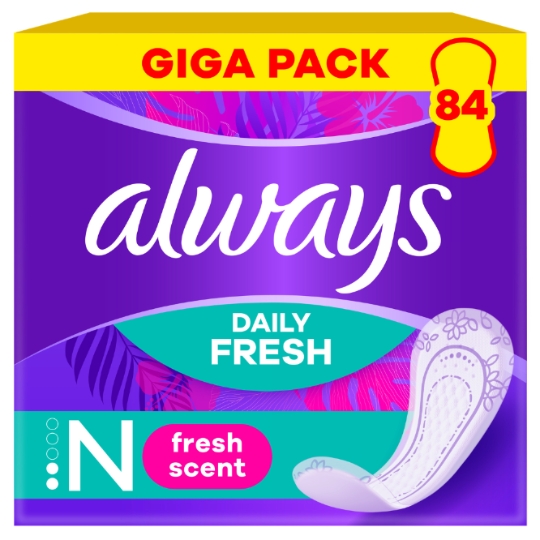Protège-slips Daily Protect Normal  Parfum Frais ALWAYS