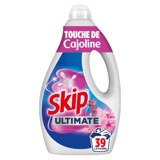 Lessive Liquide Ultimate Touche de Cajoline 39 Lavages SKIP