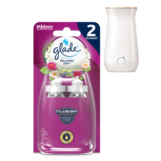 Désodorisant Recharge Zen Relaxant Aux Huiles Essentielles GLADE