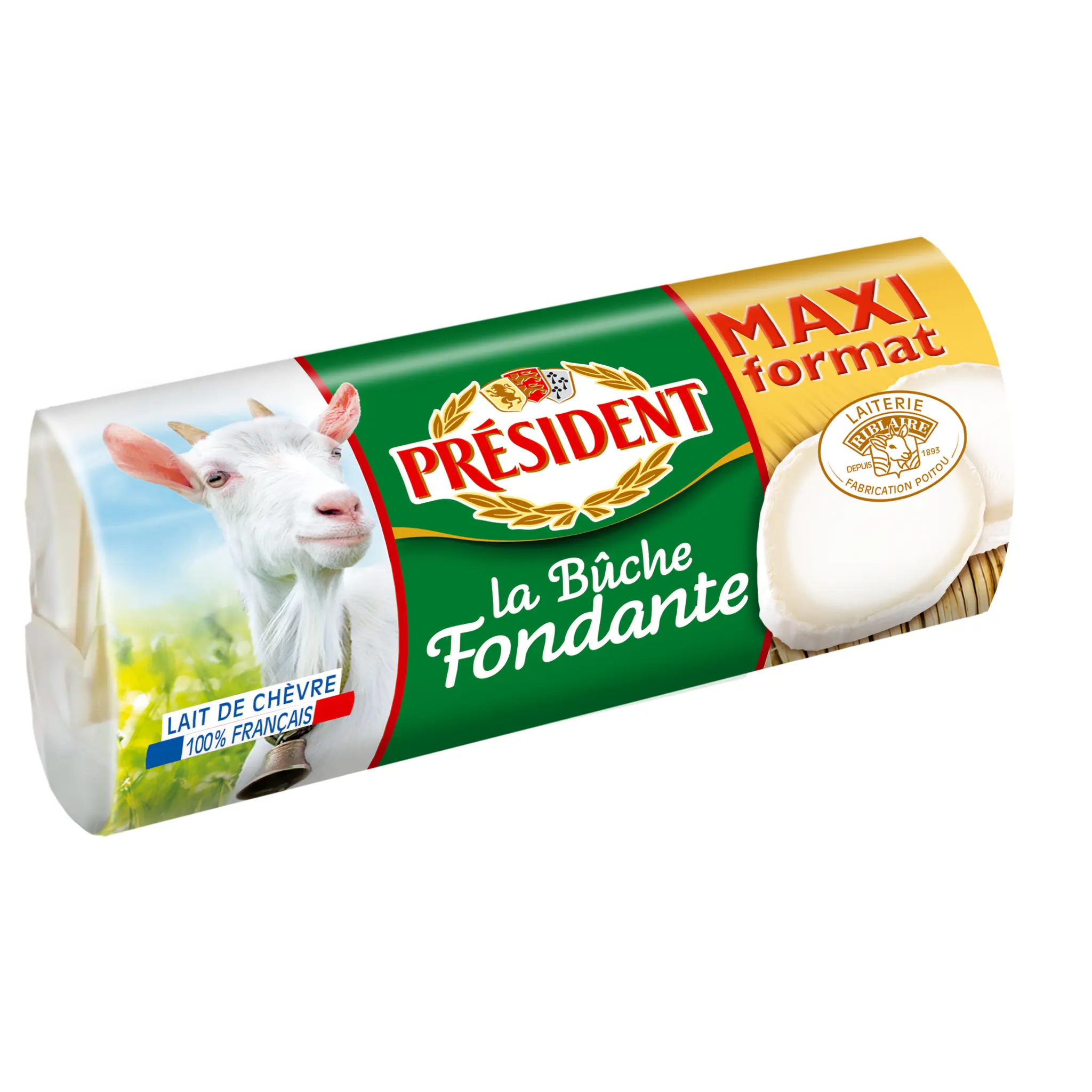 PRESIDENT Bûche de chèvre fondante