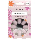 SO JOLIE Faux-ongles pink