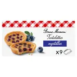 Bonne Maman Tartelettes myrtilles x9 135g