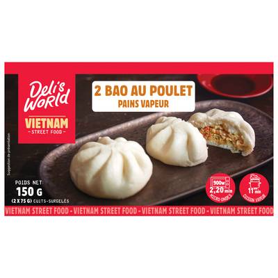 Déli's World Bao au Poulet, 150g