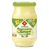 Lesieur Mayonnaise Fine et douce sans moutarde à l'huile de colza en bocal, 710g