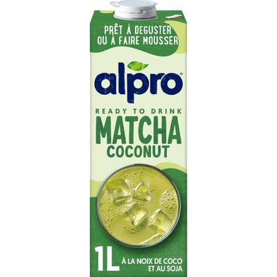 Alpro Boisson Végétale Soja Matcha Coco, 1l