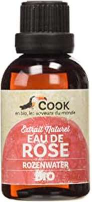 Extrait naturel d'eau de rose BIO, Cook (5 cl)