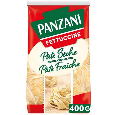 Panzani Pâtes Fettuccine qualité pâtes fraîches, 400g