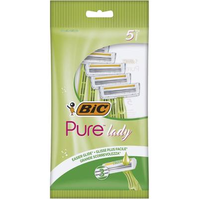Bic Rasoir jetables femme Pur 3 Lady, 5 pièces