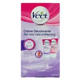 Veet Crème décolorante Visage et Corps, 2x50ml