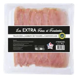 Jambon de Vendée IGP 8 tranches extra fines, 70 g