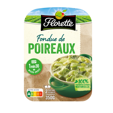 Fondue de Poireaux Florette - Barquette 2x175g