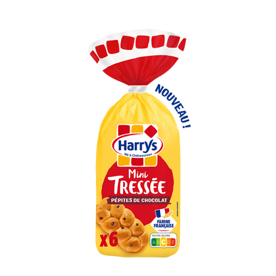 Mini tressée chocolat HARRYS 210g