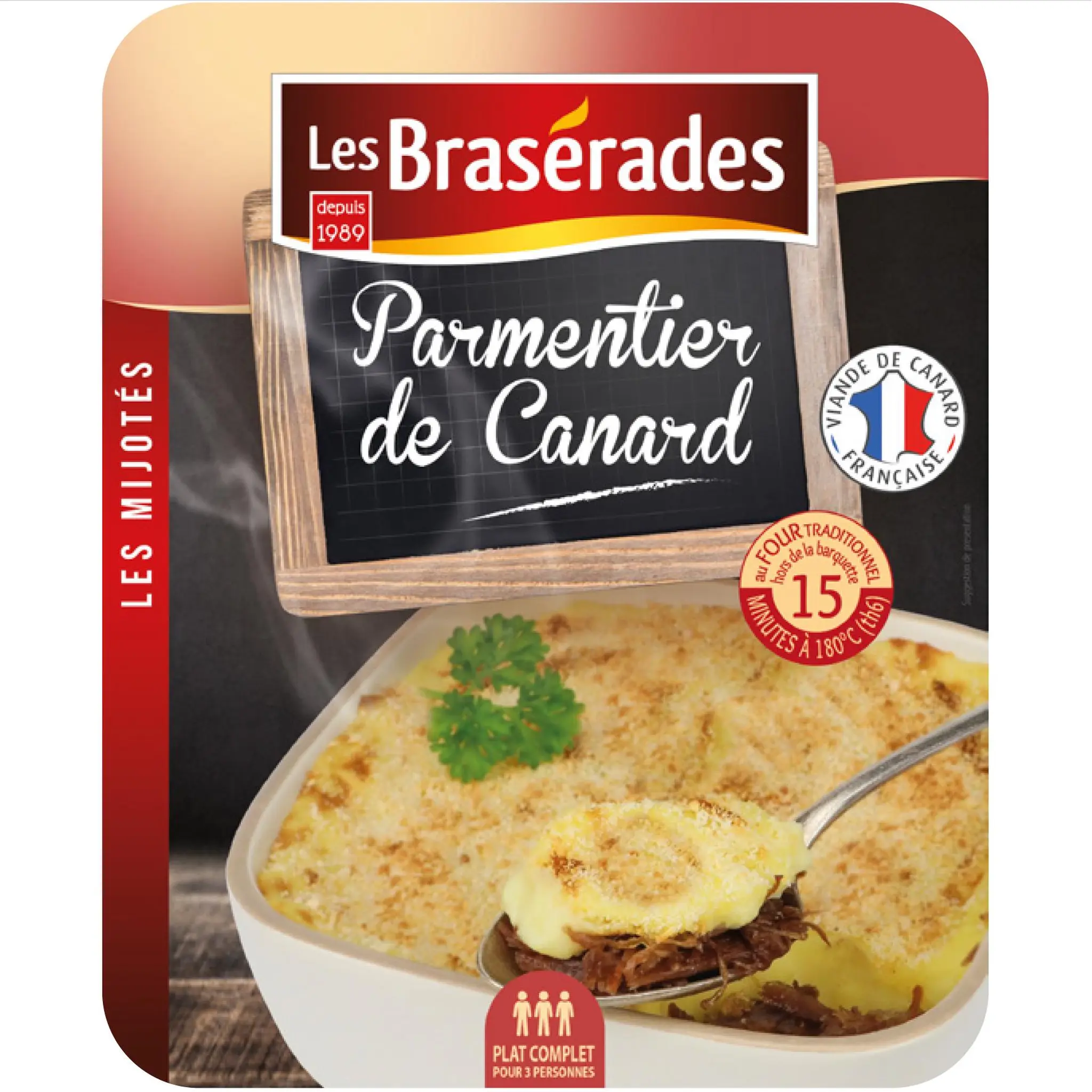 LES BRASERADES Parmentier de canard