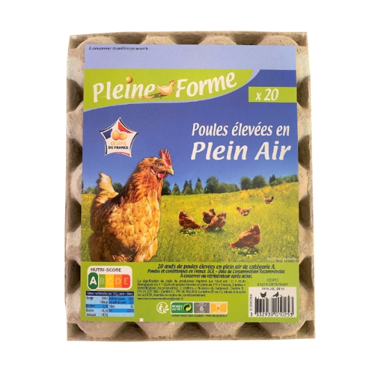 Oeufs plein air PLEINE FORME