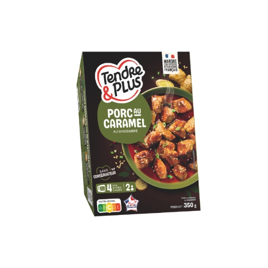 Porc au Caramel au Gingembre TENDRE ET PLUS