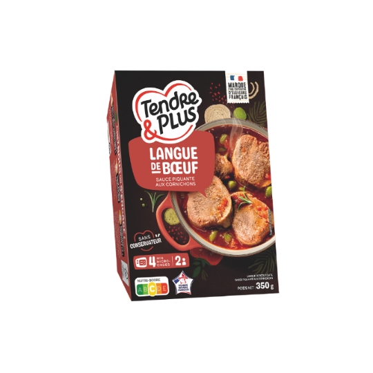 Langue de Boeuf Sauce Piquante Cuite TENDRE ET PLUS