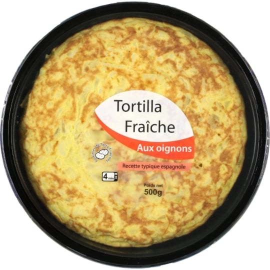 Tortilla aux oignons