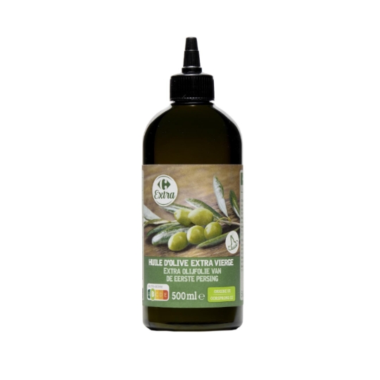 Huile d'olive extra vierge et vierge extra CARREFOUR